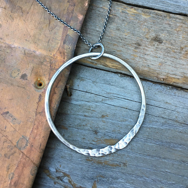 Ring of Fire Necklace ~ Oxidized