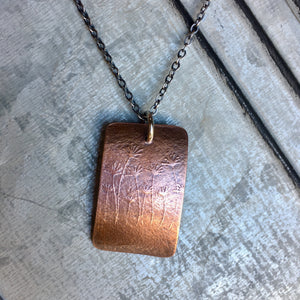 Make A Wish Necklace ~ Copper