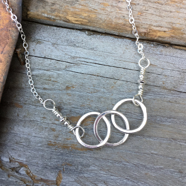 Three Ring Circus Necklace ~ Shiny