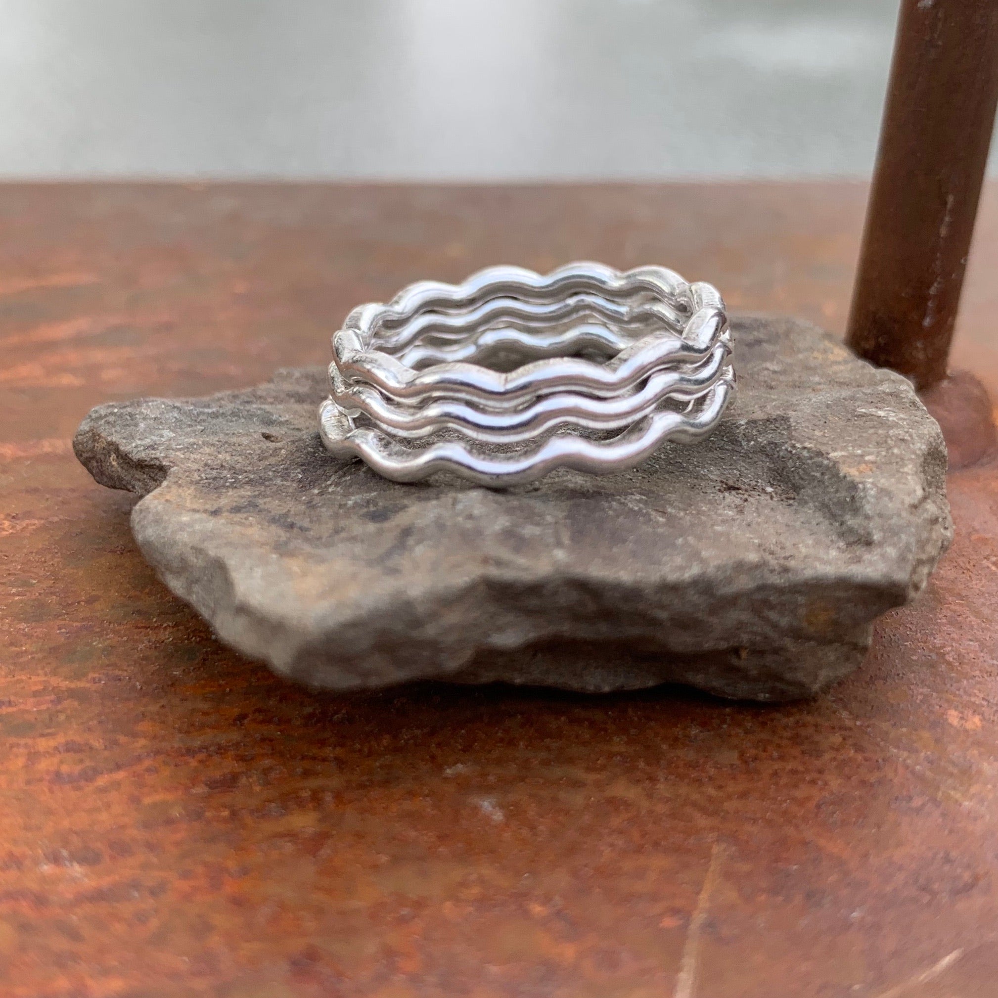 y.mm　Jill Platner/ Wavy Stack Ring JILL PLATNER 
