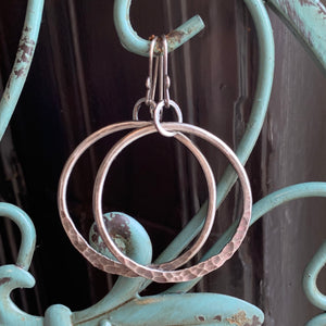 Ring of Fire Earrings ~ Oxidized